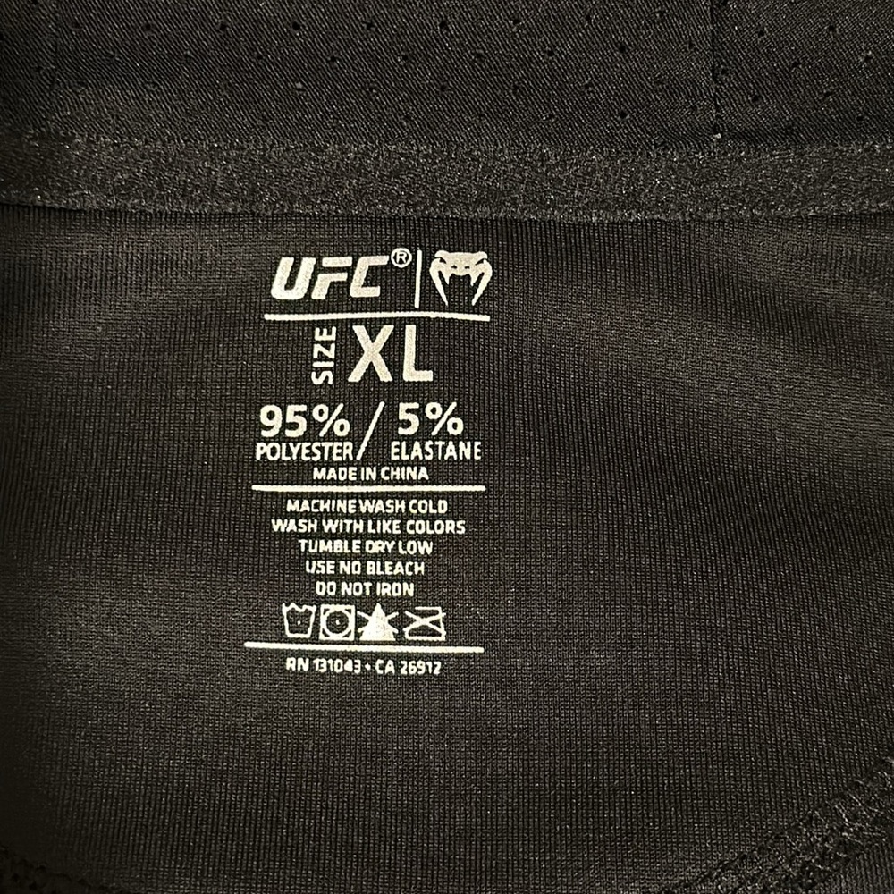 UFC Mens XL Venum zip Hoodie-Justin Gaethje - Picture 10 of 12